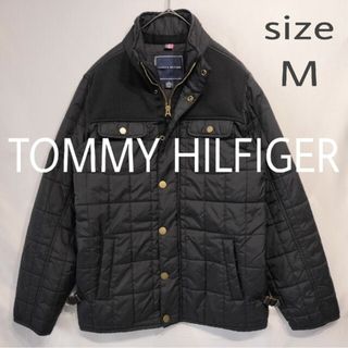 トミーヒルフィガー(TOMMY HILFIGER)の【エルボーパッチ！】トミーヒルフィガー  キルティング ジャケット(ナイロンジャケット)