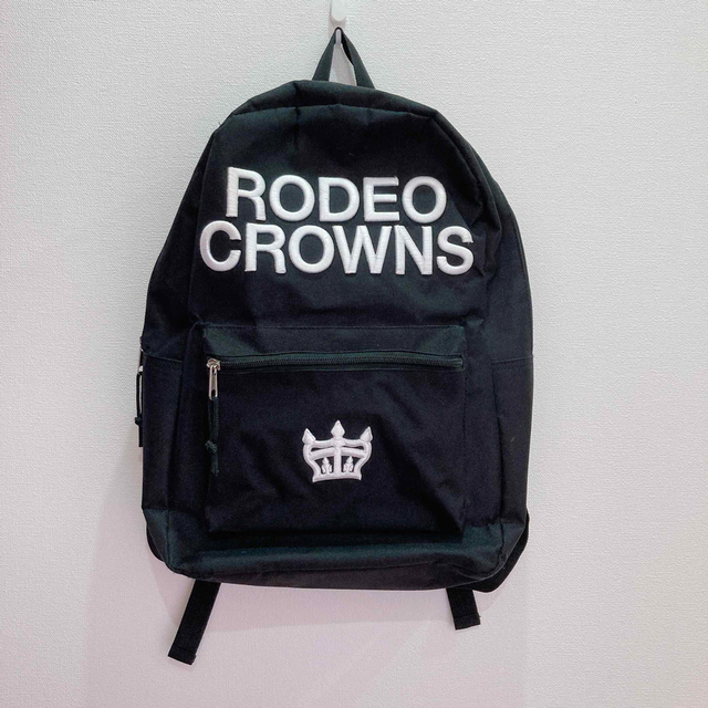 RODEO CROWNS(ロデオクラウンズ)の[超美品]RODEO CROWNS バックパック　リュック　ブラック レディースのバッグ(リュック/バックパック)の商品写真