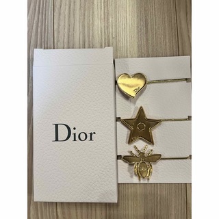 ディオール(Dior)のDIOR レア　ヘアゴム　新品未使用品(ヘアゴム/シュシュ)