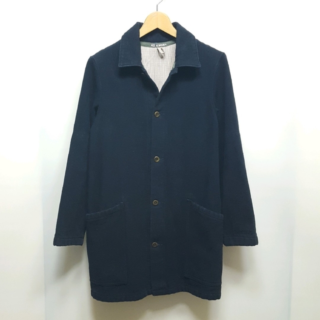 シルバー金具 ☆日本製 45R コットンウール ワーク ジャケット コート