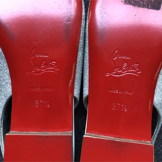 Christian Louboutin(クリスチャンルブタン)のクリスチャン ルブタン スリングストラップ　フラットシューズ レディースの靴/シューズ(バレエシューズ)の商品写真