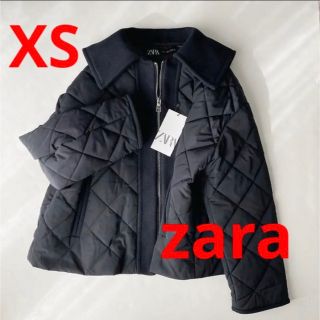 ザラ(ZARA)のZARA コントラストパフジャケット　XS(ブルゾン)