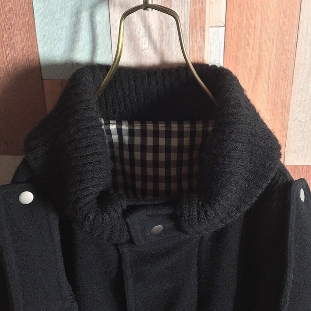 ART VINTAGE - 古着 vintage PIA ミックスブルゾン 異素材 リブ 上質