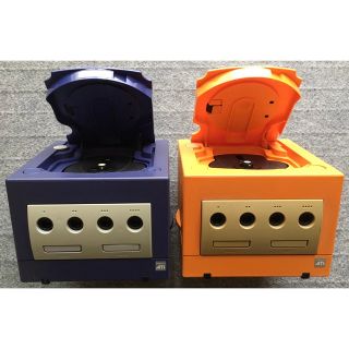 ニンテンドーゲームキューブ(ニンテンドーゲームキューブ)のジャンク ゲームキューブ 本体のみ 2台(家庭用ゲーム機本体)