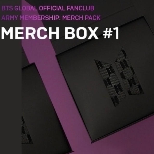 BTS merch box #1アイドルグッズ