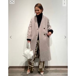 Noble - 【美品】noble チェスターロングコート カシミア入り❤️の