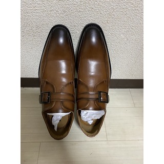 ビジネスシューズ 紳士靴 メンズ  モンクストラップ 24.5cm(ドレス/ビジネス)