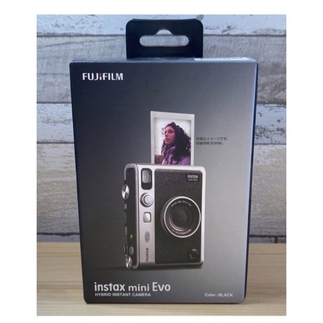 富士フイルム(フジフイルム)の富士フイルム instax mini Evo 新品未使用未開封 1/30購入 スマホ/家電/カメラのカメラ(フィルムカメラ)の商品写真