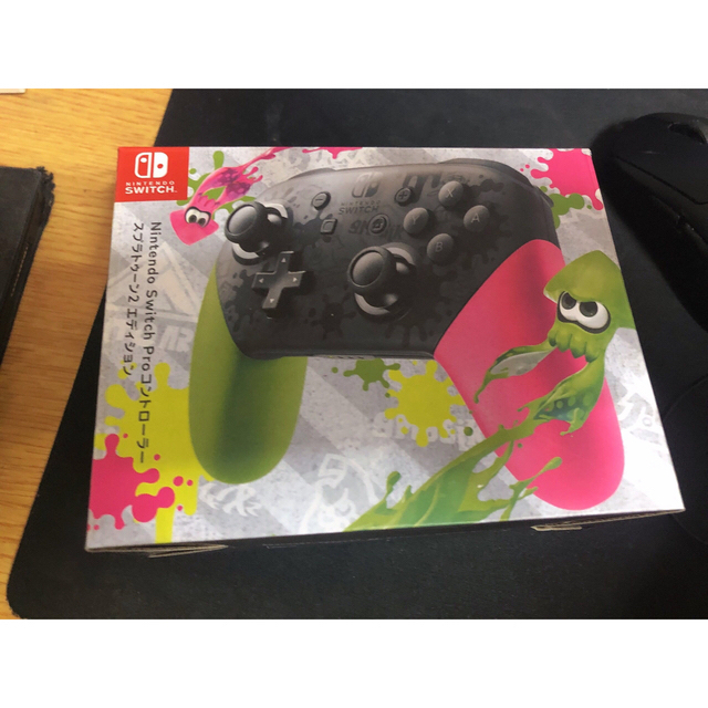 ニンテンドースイッチプロコン スプラver