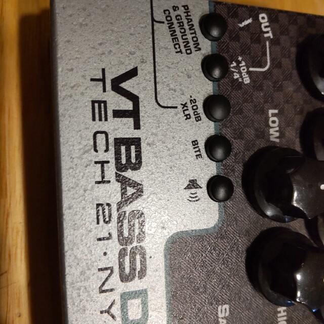 TECH21 ( テック21 ) VT Bass DI 楽器のレコーディング/PA機器(エフェクター)の商品写真