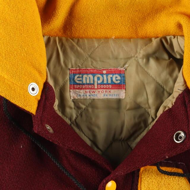 EMPIRE - 古着 70年代 empire セーラーカラー ウールスタジャン