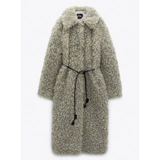 ザラ(ZARA)のZARA ブークレコート(ロングコート)