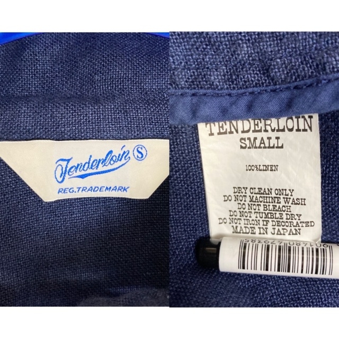 19SS テンダーロイン リネン スウィングトップ ジャケット ブルー 商品