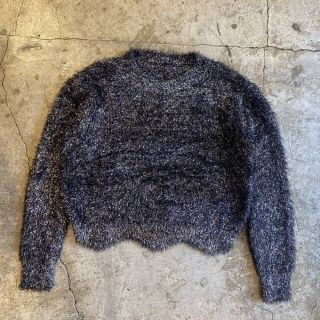 アメリヴィンテージ(Ameri VINTAGE)の＜値下げ不可＞GLITTER SHAGGY DESIGN KNIT(ニット/セーター)