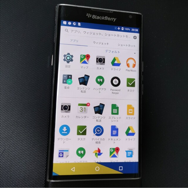 BlackBerry(ブラックベリー)のBlackberry PRIV STV100-3 スマートフォン 本体 スマホ/家電/カメラのスマートフォン/携帯電話(スマートフォン本体)の商品写真