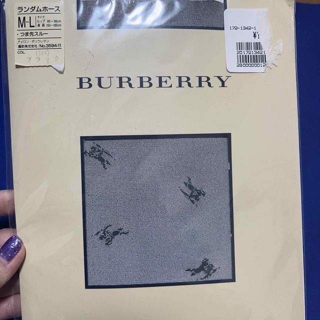 BURBERRY(バーバリー)のバーバリー レディースのレッグウェア(タイツ/ストッキング)の商品写真