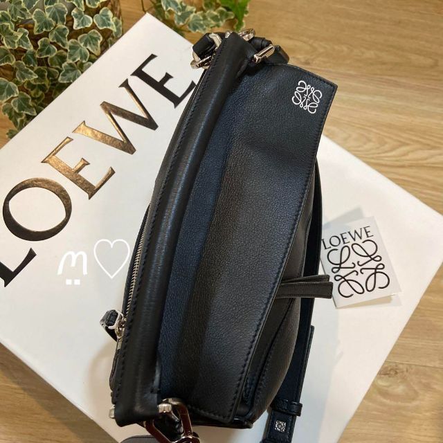 LOEWE - LOEWE ロエベ パズルバッグ スモール ブラック 斜めがけ