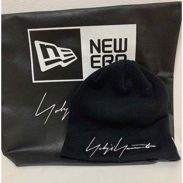 Yohji Yamamoto(ヨウジヤマモト)の[Yorji Yamamoto] NEW ERA コラボ　ビーニー メンズの帽子(ニット帽/ビーニー)の商品写真