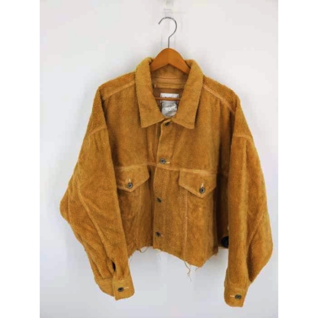 doublet(ダブレット) CUT FUZZY JACKET メンズ アウタージャケット/アウター