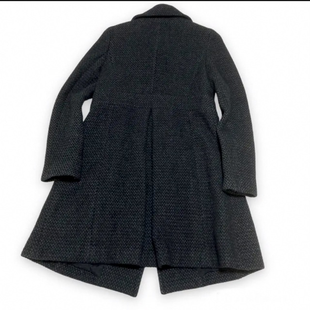 UNTITLED(アンタイトル)のUNTITLED アンタイトル ステンカラーコート 日本製 ブラック サイズ2 メンズのジャケット/アウター(ステンカラーコート)の商品写真