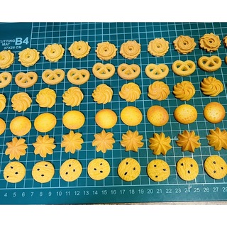 120クッキー6枚セット　お菓子チャーム(各種パーツ)