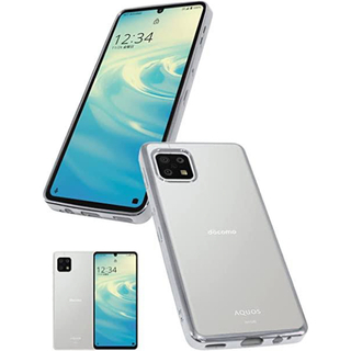 シャープ(SHARP)のAQUOS sense6s SH-RM19s　SIMフリー　シルバ-(スマートフォン本体)