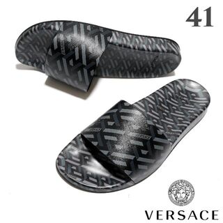 ヴェルサーチ(VERSACE)の新品 Versace ラ グレカ スライダーサンダル(サンダル)