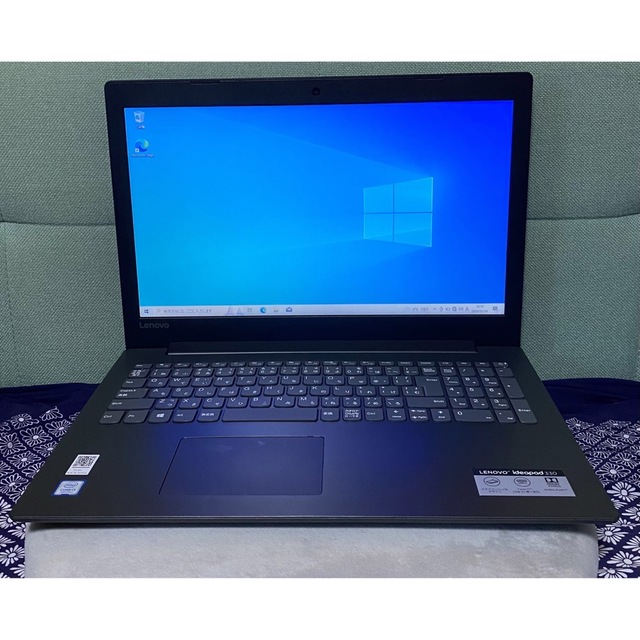 ノートPCLenovo Ideapad330 i3 8GB 240GB SSD 第7世代