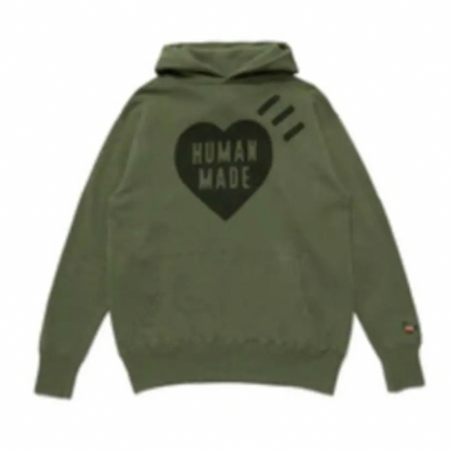 HUMAN MADE HOODED パーカー ヒューマンメイド  ロゴパーカー