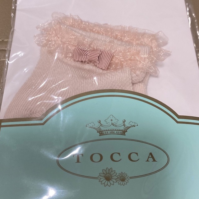 TOCCA(トッカ)の新品TOCCA靴下2足セット(定価3850円★トッカバンビーニ★オンワード樫山) キッズ/ベビー/マタニティのこども用ファッション小物(靴下/タイツ)の商品写真