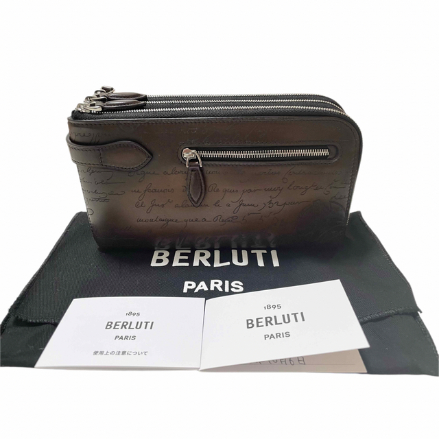 Berluti(ベルルッティ)の未使用品 ベルルッティ ティリワ 長財布 レザーオールインワン セカンドバック メンズのバッグ(セカンドバッグ/クラッチバッグ)の商品写真