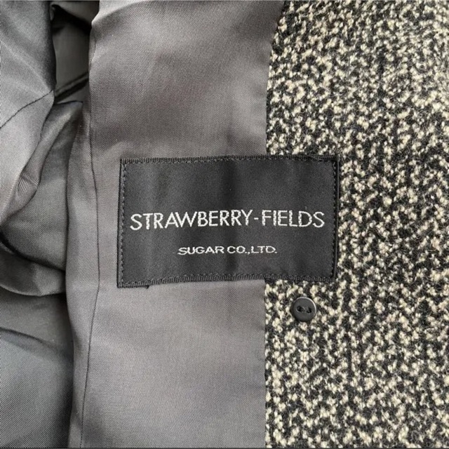 STRAWBERRY-FIELDS ツイード Pコート テーラードジャケット