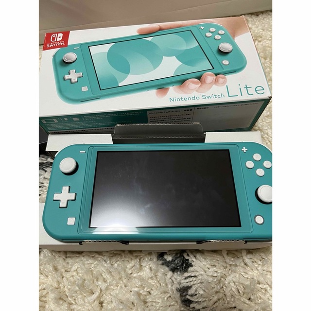 Nintendo Switch(ニンテンドースイッチ)のNintendo Switch  Lite ターコイズ エンタメ/ホビーのゲームソフト/ゲーム機本体(携帯用ゲーム機本体)の商品写真