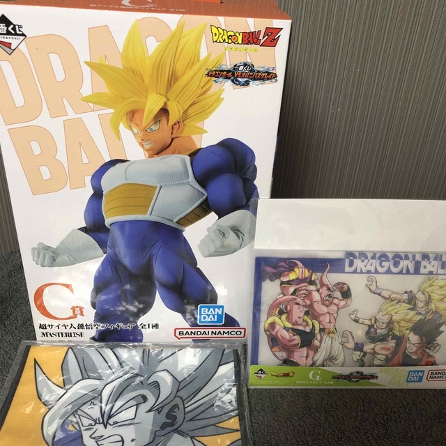 ドラゴンボール(ドラゴンボール)のドラゴンボール　一番くじ　C賞　超サイヤ人孫悟空フィギュア　G賞アクリルスタンド エンタメ/ホビーのフィギュア(アニメ/ゲーム)の商品写真