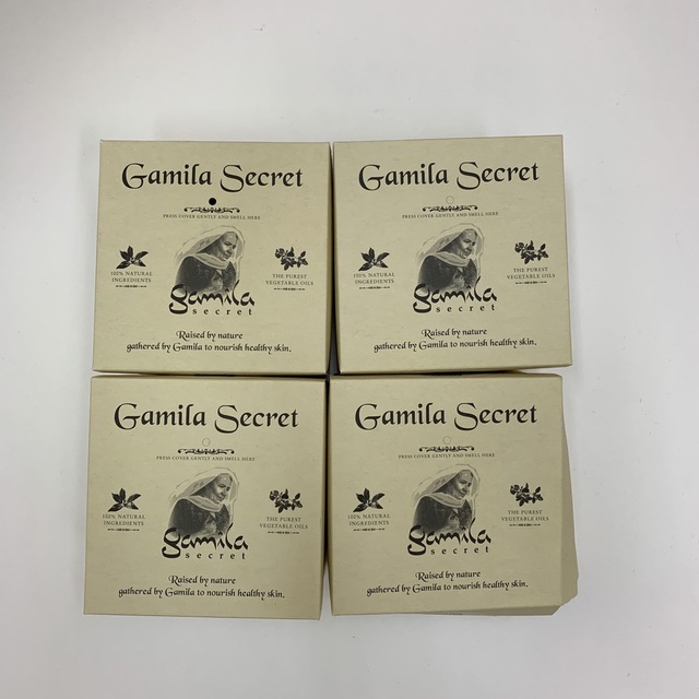 Gamila secret(ガミラシークレット)のガミラ・シークレットのソープ(オリジナル)4個セット コスメ/美容のスキンケア/基礎化粧品(洗顔料)の商品写真