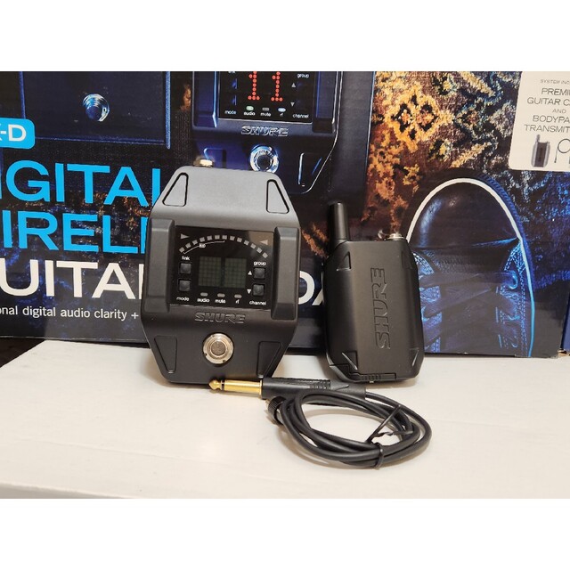 代引き不可】 SHURE GLXD16 新古品 ギターワイヤレスシステム
