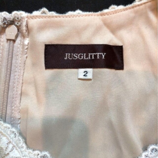 JUSGLITTY(ジャスグリッティー)のジャスグリッティー☆ドッキングワンピース レディースのワンピース(ひざ丈ワンピース)の商品写真