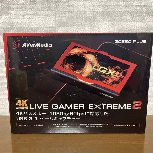 MP4対応OS‼️新品・未開封 AVerMedia Live Gamer GC550 PLUS