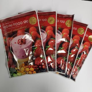 Yoganic Life ヨギーニフード100スペシャルストロベリー5袋ラバ(ダイエット食品)