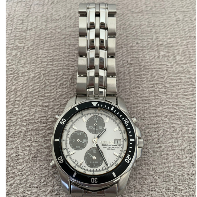 SEIKO(セイコー)のSeiko Panda Y182-6F00 chronograph メンズの時計(腕時計(アナログ))の商品写真
