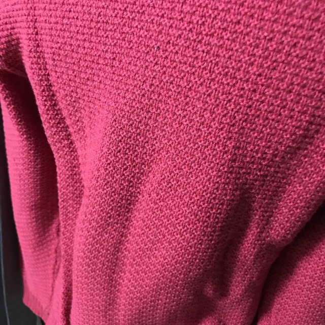 レディースセーター濃いピンク レディースのトップス(ニット/セーター)の商品写真