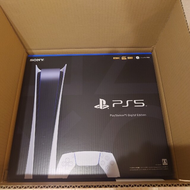 新作モデル PlayStation - 5デジタル・エディション（CFI-1200B01）PS5