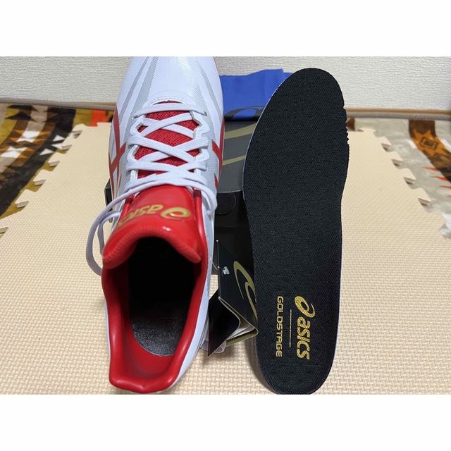 asics - 【27.5cm】アシックス金具スパイクGOLDSTAGE MA WHTの通販 by