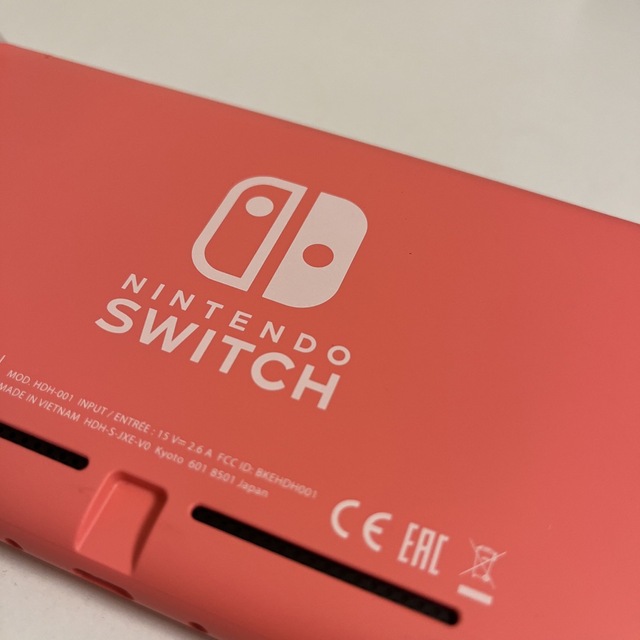 Nintendo Switch(ニンテンドースイッチ)のNintendo Switch Lite【充電器付き】 エンタメ/ホビーのゲームソフト/ゲーム機本体(家庭用ゲーム機本体)の商品写真