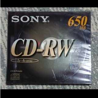 ソニー(SONY)のSONY　CD-ＲＷ　データ用CD-ＲＷ　650mb未使用品(その他)