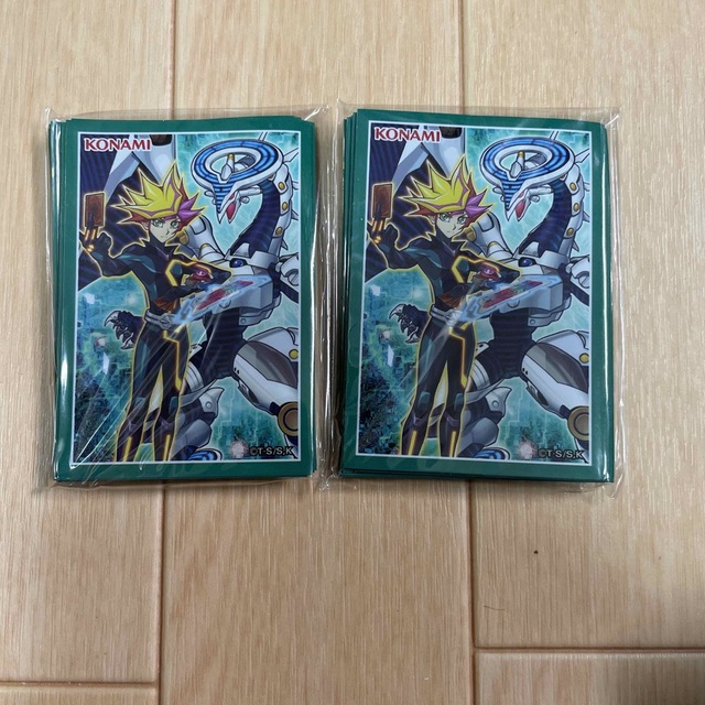 遊戯王 - Playmaker&ファイアウャール・ドラゴン (藤木遊作)スリーブ40