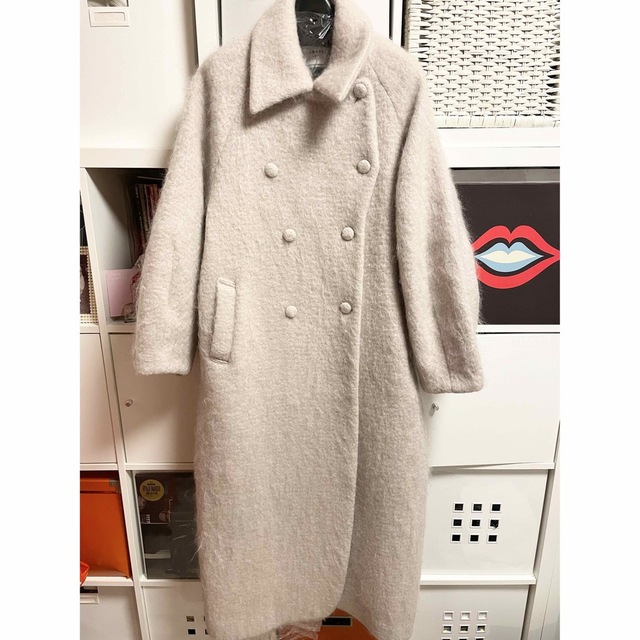 Ameri VINTAGE - DEFORMATION COLLAR SHAGGY COAT の通販 by uthca