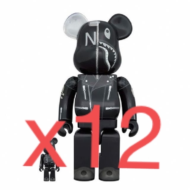 シーリングライト BAPE NBHD SHARK BE@RBRICK 100% 400% - 通販 - www