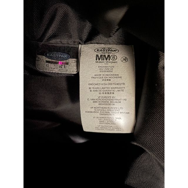 MM6(エムエムシックス)のMM6 Maison Margiela Eastpak ジャパニーズバック 黒 レディースのバッグ(トートバッグ)の商品写真