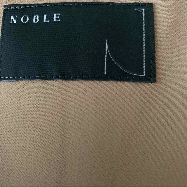 Noble(ノーブル)のNoble 二重織ガウンコート S レディースのジャケット/アウター(ガウンコート)の商品写真